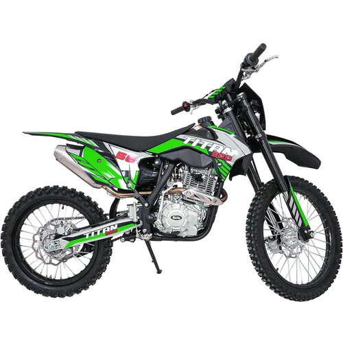 Cross motor na benzin TITAN 300cc - zelen Slike