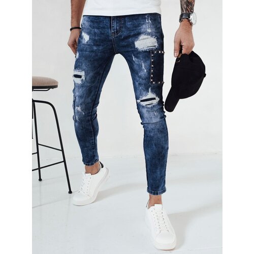 DStreet Men's Blue Denim Pants Cene