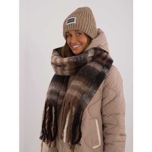 Wool Fashion Italia Scarf-AT-SZ-231301.21-brown Cijene