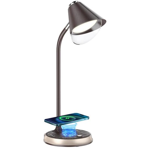  Immax 08971L - prigušiva LED stona lampa FINCH LED/9W/12/230V braon/zlatna Cene