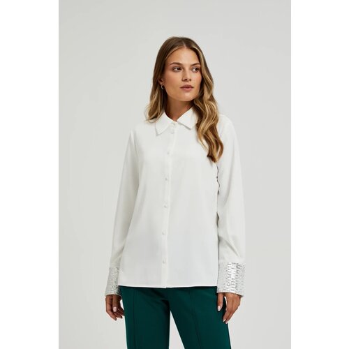 Marisse Women's Shirt Z-Ko-4549 Off White Cene