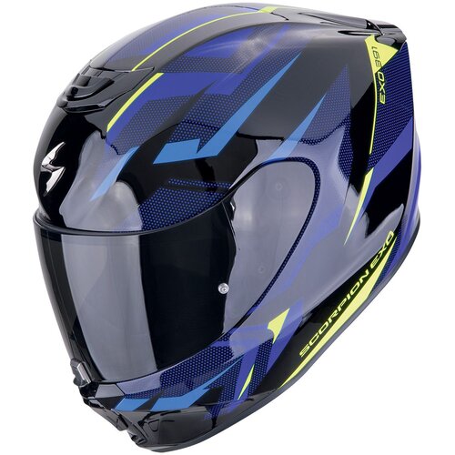 Scorpion kaciga Exo-391 aaxo black blue Cene