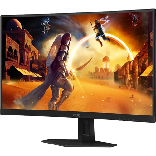  MONITOR AOC Gaming C27G4ZXE Curved 27" FAST VA, 16:9, 1920x1080, 280Hz, 0.3ms, 300 cd/m2, 4000:1, 2xHDMI, DP, Adaptive Sync, Tilt, Black-Red, VESA 3y