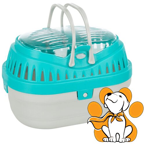 Trixie transporter Pico Za Ptice, Plavi - 30 x 21 x 23cm Cene