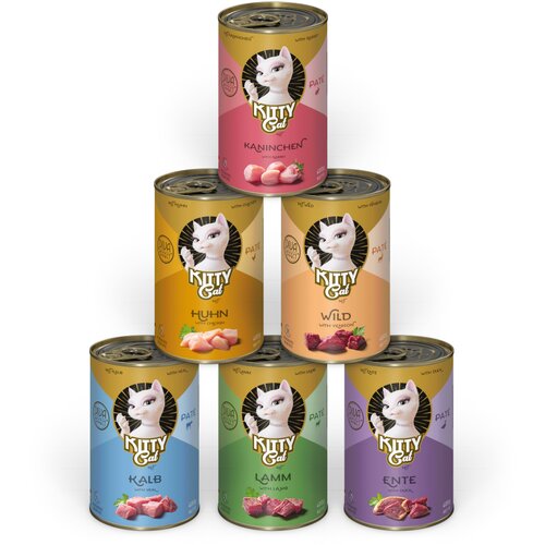  Kitty Cat Adult Pate 6 x 400 g - Mje&scaron;ovito pakiranje I (6 vrsta) Cijene