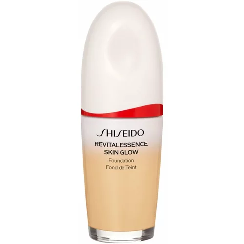 Shiseido Revitalessence Skin Glow Foundation blagi puder s posvjetljujućim učinkom SPF 30 nijansa Alabaster 30 ml