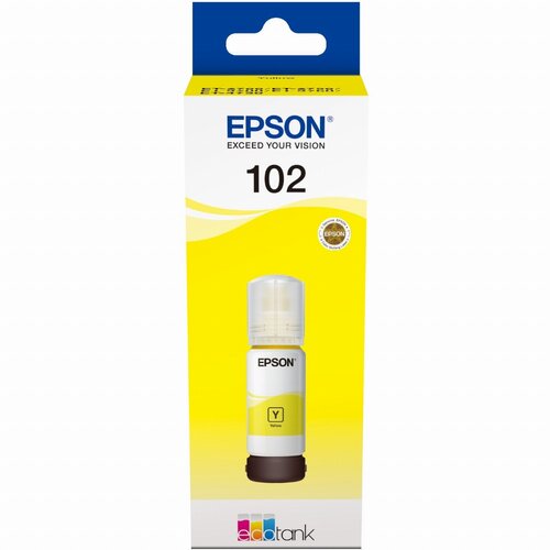 Epson EcoTank yellow T 102 70 ml T 03R4 Slike