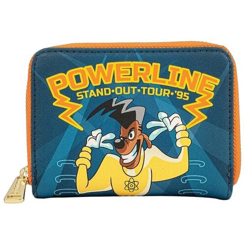 Loungefly Novčanik Disney Goofy Movie Powerline All Access Pass Zip Around Cene