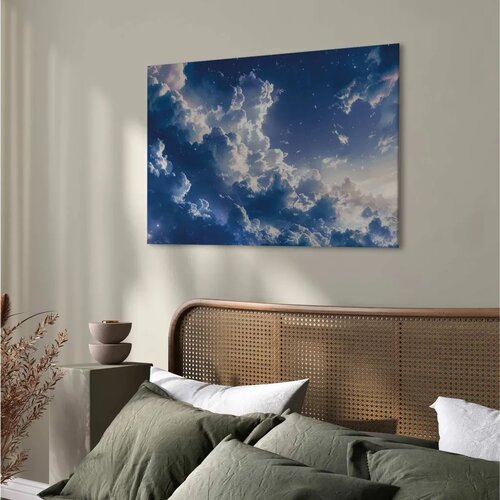  Slika - Starry Clouds and Delicate Light Over a Corner of the Sky 120x80 Cene