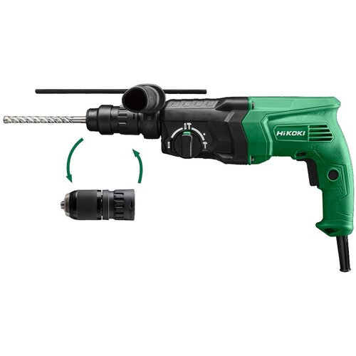 HIKOKI DH24PMHWSZ Kombinirano kladivo W, (SDS-plus) 730 2,7 J 13 mm hitro menjalni vložek. Cene