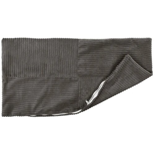  Presvlaka za jastuk 2 pcs ALMELO Tamnosiva 50 x 80 cm Kord - Tamnosiva 50 x 80 cm 2 Cijene