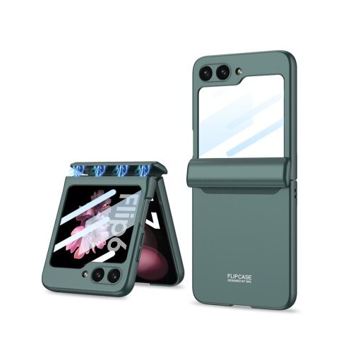  Futrola smooth line za samsung f741b galaxy z flip 6 5g tamno zelena (gkk case) ( F116703 ) Slike