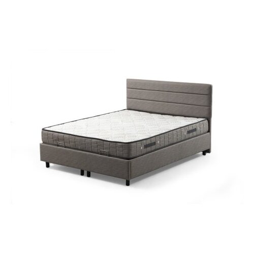 Hanah home Bračni krevet Motya Set 160 x 200 Light Grey Slike