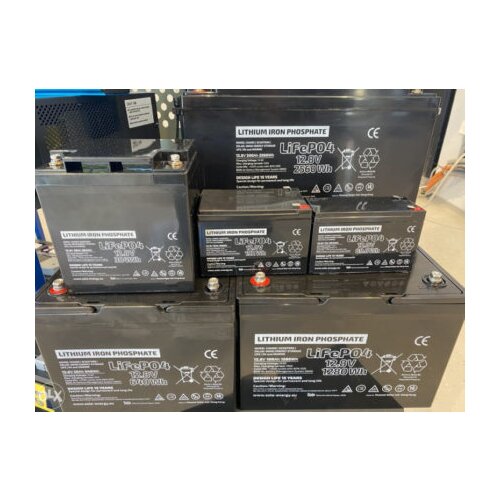 LIFEPO4 12.8V 30Ah Litij Ionska baterija Slike