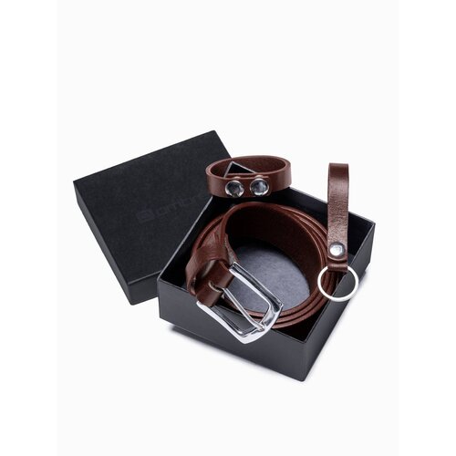 Ombre Men&amp;#039;s leather accessories set Slike