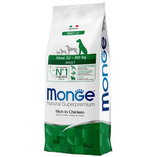 Monge hrana za odrasle pse velikih (maxi) rasa sa piletinom (3kg i 12kg) 12kg Cene