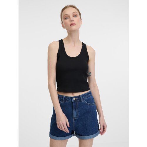 Orsay Black women&amp;#039;s crop tank top - Women&amp;#039;s Slike