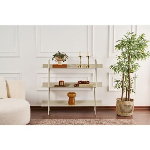 Hanah home Shb-015-B Taupe Multi Purpose Shelf Cene
