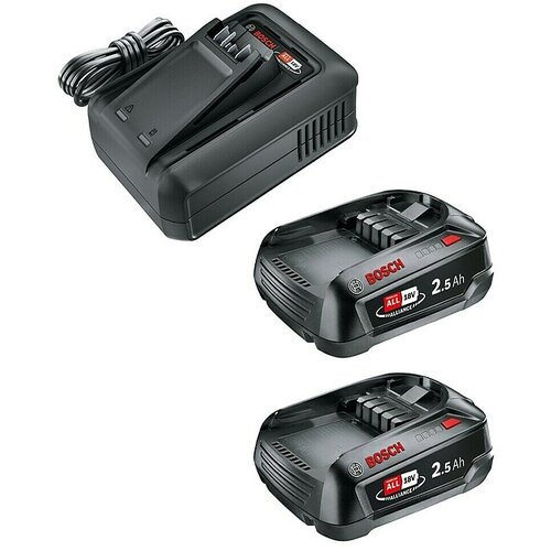 Bosch Početni set set baterija i punjač P4A QC AL18V 44+2x2.5Ah (2 baterije, 18 V, 2,5 Ah) Cijene