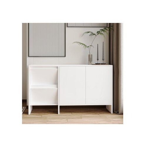 Hanah home komoda s ladicama, bijela Cene