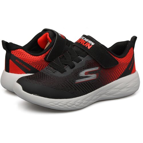 Skechers Sportske patike za dečake 97867L-BKRD Go Run crveno-crne Slike