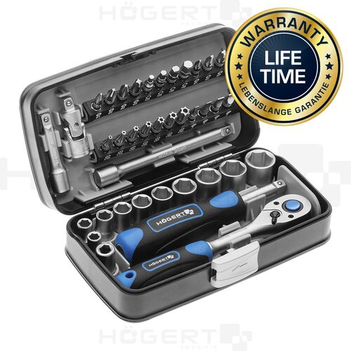  SET(38) 1/4˝S2 STEEL 72T CrV Slike