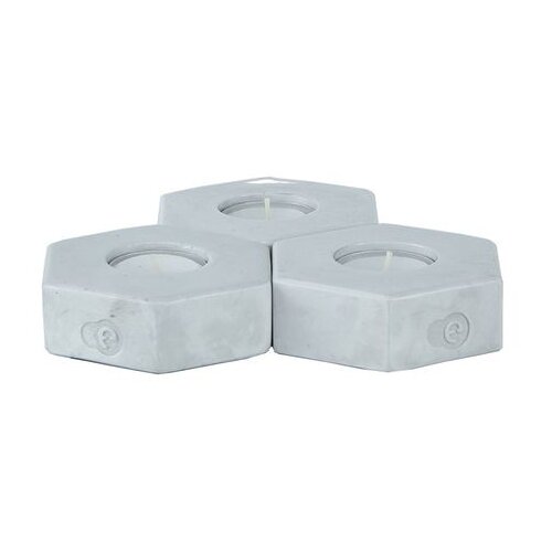 WALLXPERT wendy - grey grey decorative concrete accessory Slike
