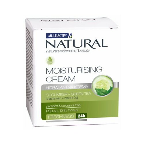 Multiactiv natural moisturisng freshness hitdratantna krema za lice 50ml Slike