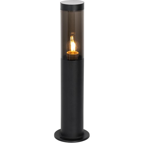 QAZQA Moderna zunanja svetilka črna 45 cm IP44 - Rox Cene