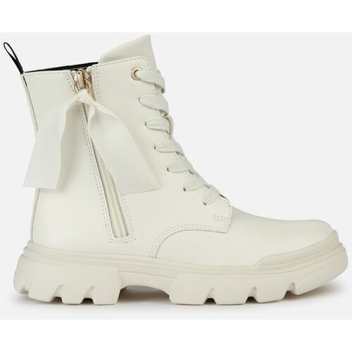 Geox Cream Girls&amp;#039; Ankle Boots Junette - Girls Slike