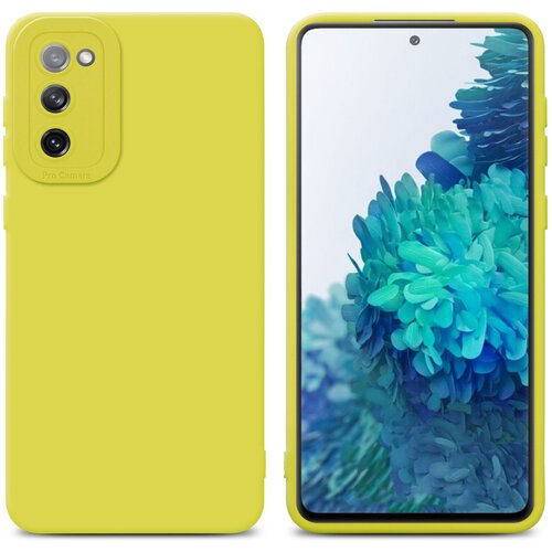  Ohišje, združljiv s Samsungom v tekoči rumeni barvi - zaščitni pokrov iz fleksibilnega silikona TPU, (20603867) Cene
