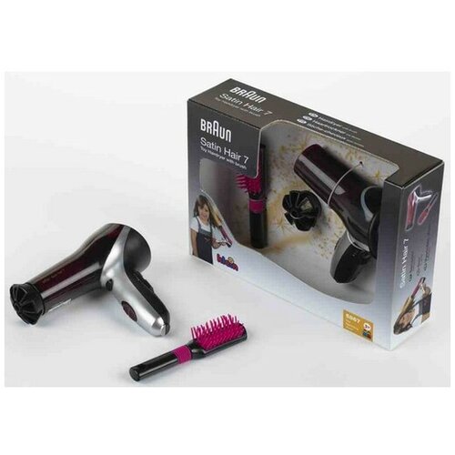 Klein kreativni set Braun Satin Hair 7 Fen za kosu i četka za kosu Slike