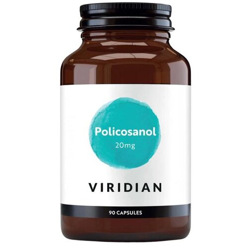 Viridian Nutrition Policosanol Viridian, 20mg (90 kapsul) Slike