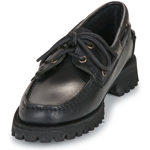 Sebago Mokasini &amp;amp; Jadralni čevlji RANGER WAXY WOMAN Črna Slike