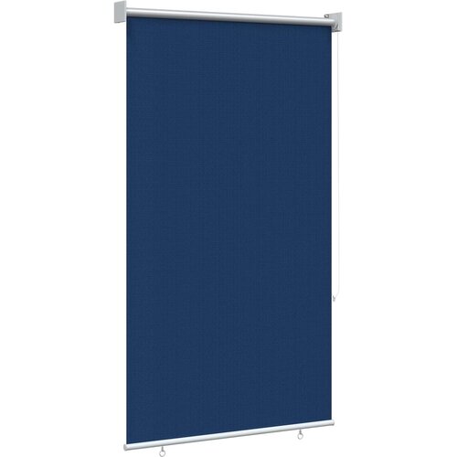  Vanjska roleta 90% blokada UV zraka Plava 80 x 140 cm HDPE Slike
