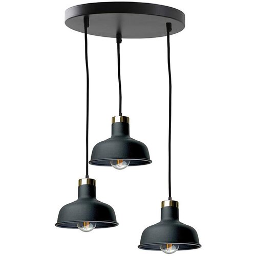  Crni luster na sajli HEBE 3xE27/60W/230V Cene