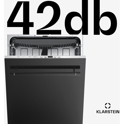 Klarstein luxara ugradbena perilica posuđa | 8 programa | aqua-stop tehnologija | 1900 w | 60 cm Slike