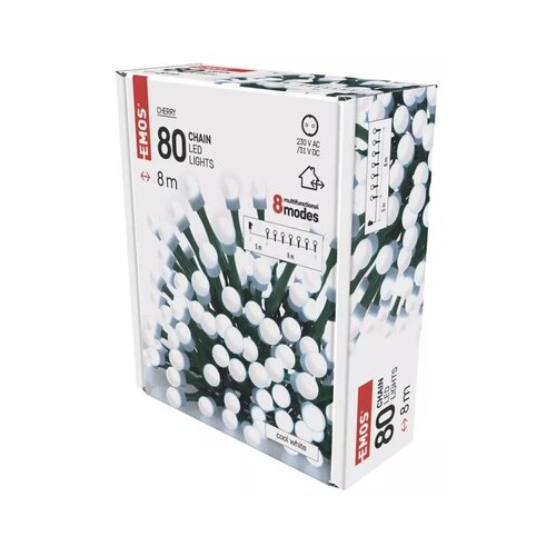 Emos LED svetlosni lanac - cherry 80 LED 8m MTG-D5AC06 Slike