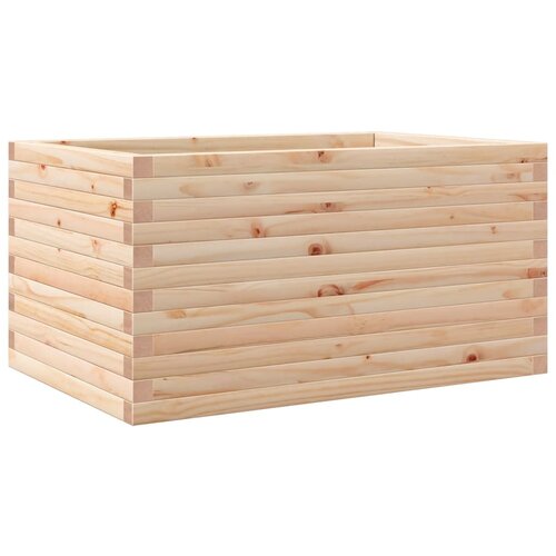  Vrtna sadilica 90x60x45,5 cm od masivne borovine Slike