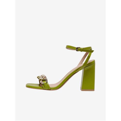 Only Light Green Women&amp;#039;s Heel Sandals Alyx - Women Slike