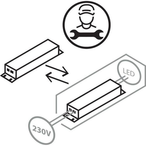 Novel VISEČA LED-SVETILKA Ontario 30 W/420 lm/3000 K/220-240 V/ Slike