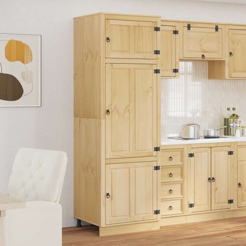  Cabinet s policom Med 60 x 32 x 40 cm Čvrsto borovo drvo Cijene