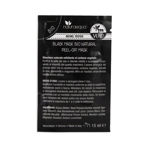 Natura Equa črna maska - 15 ml Cene