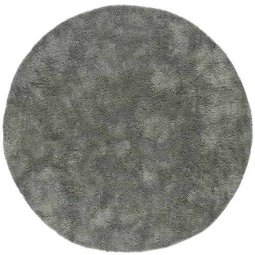 Universal Antracitno sivi okrugao tepih &amp;oslash; 120 cm Roma Liso &amp;ndash; Slike