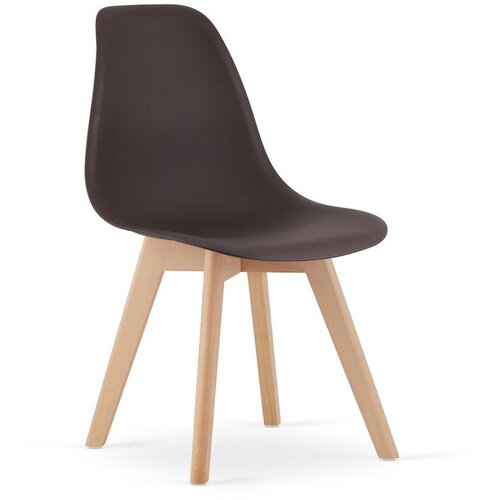  KITO stolica boja kave / prirodne noge x 1 Cijene