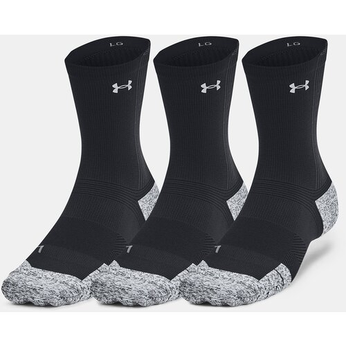 Under Armour Unisex socks UA AD Run Cushion 3pk Crew-BLK - unisex Slike
