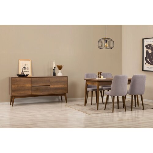Hanah home Trpezarijski set Vina 01 0900, Bež Cene