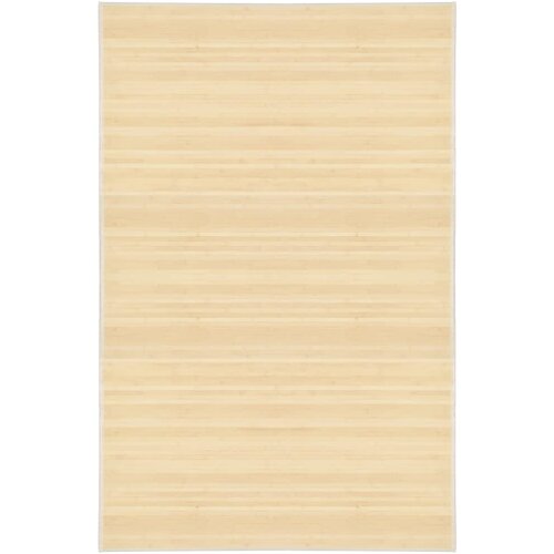 VidaXL Tepih od bambusa 100 x 160 cm prirodne boje Slike