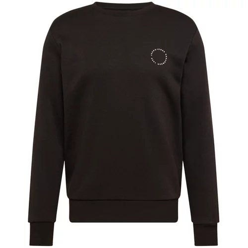 Jack & Jones Sweater majica 'THIBA' crna / bijela