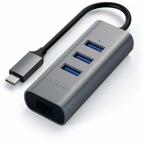  Satechi ST-TC2N1USB31AM laptop dock /port replicator USB 3.2 Gen 1 (3.1 Gen 1) Type-C Grey Slike